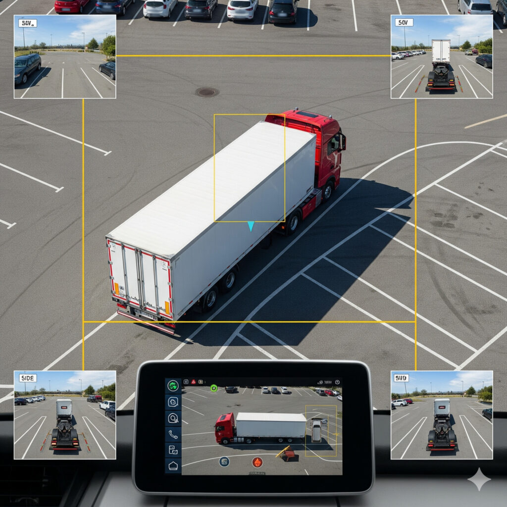 360 degree vehicle camera system