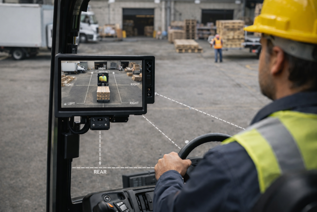 360 degree vehicle camera system