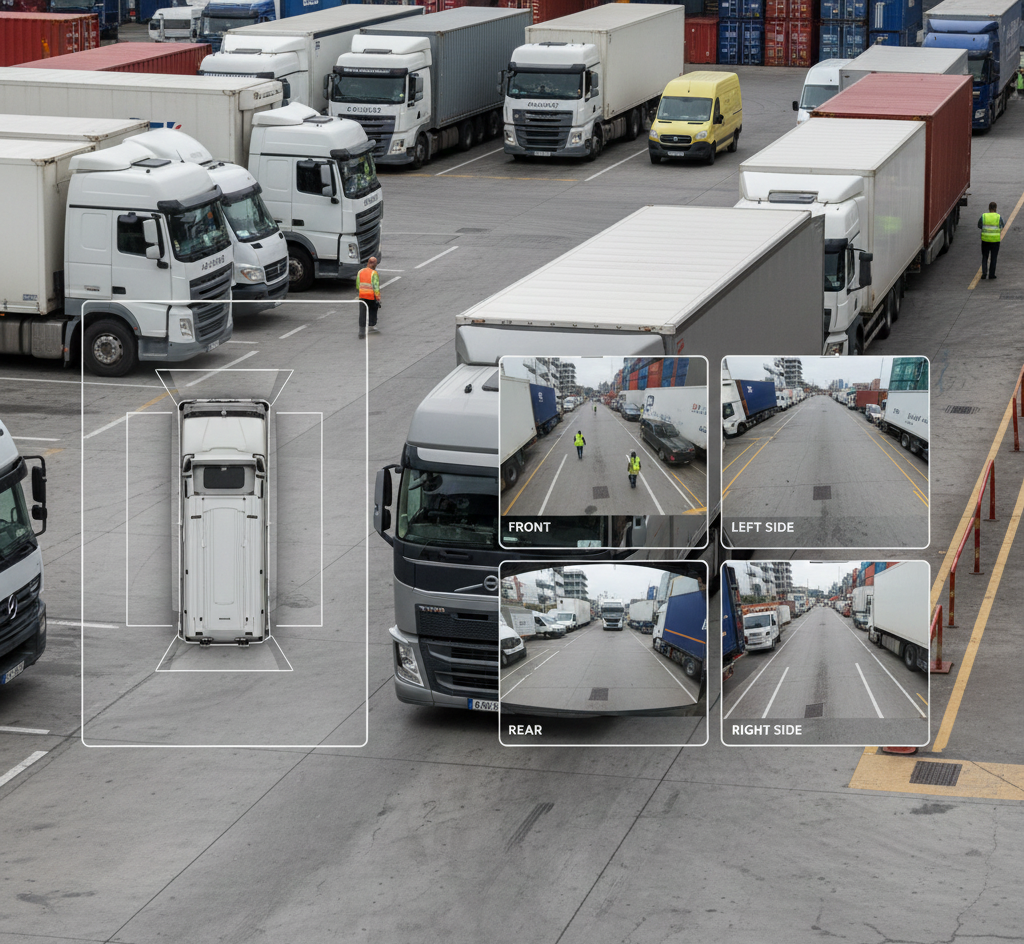 360 degree vehicle camera system