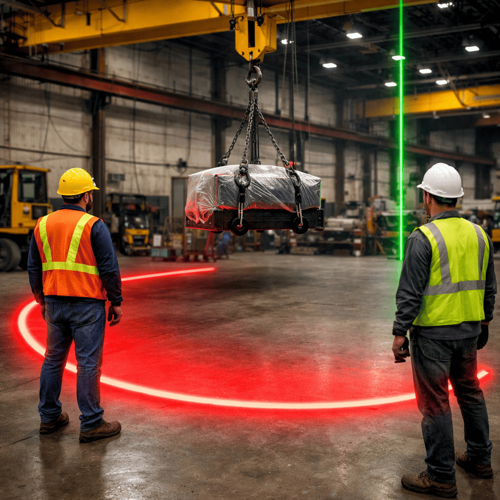 Projector Lights in Ground Worker Safety