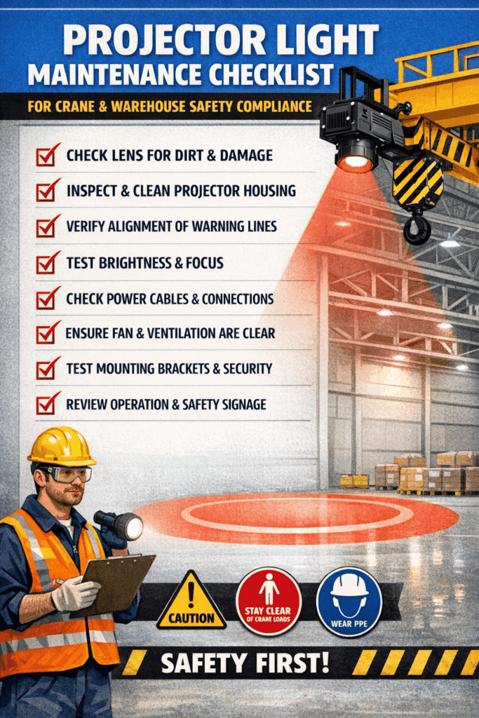 Projector Light Maintenance Checklist