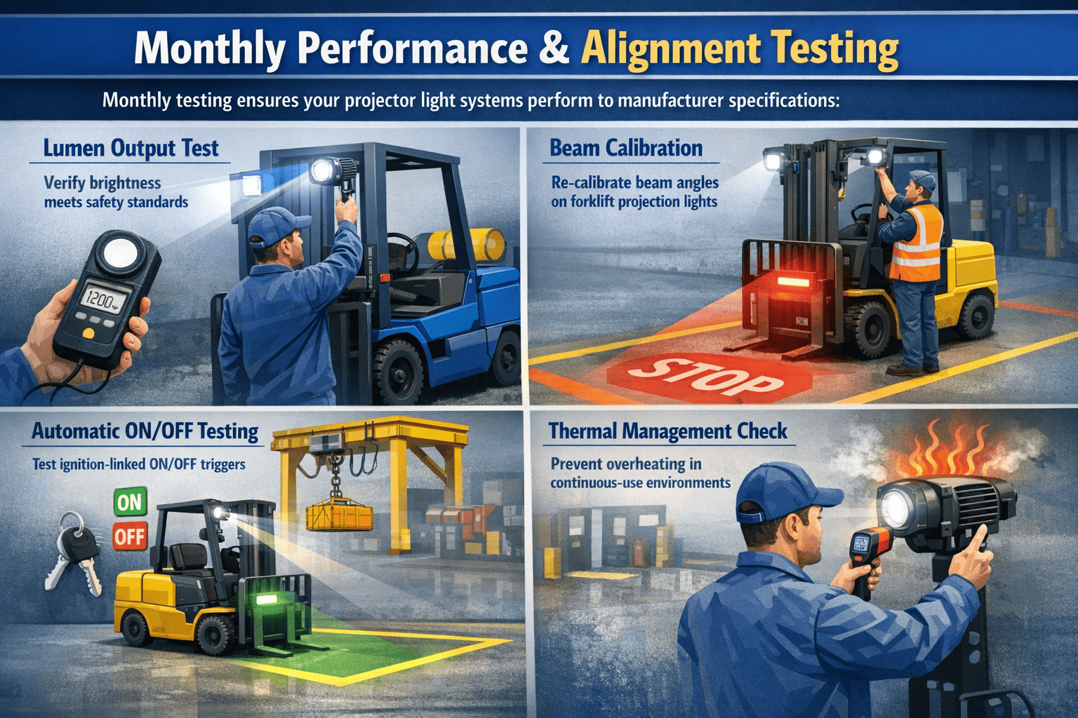 Projector Light Maintenance