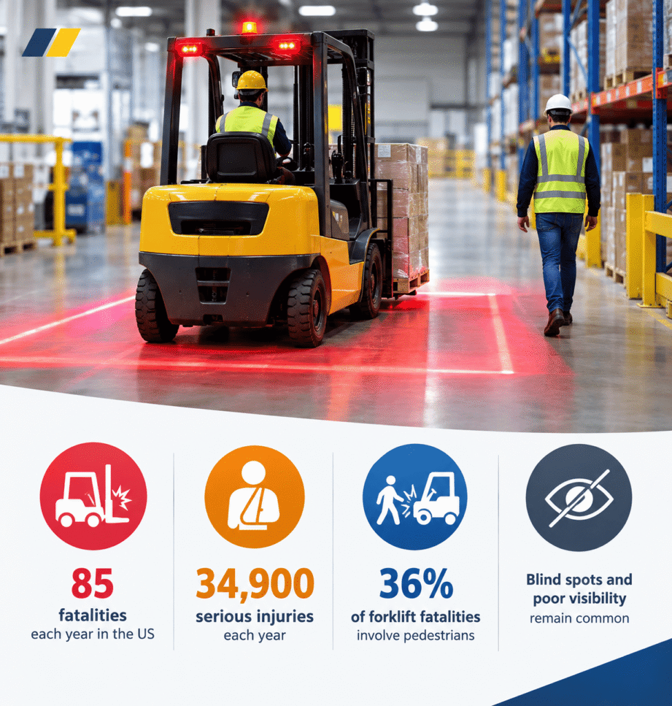 Warehouses Need Red Zone Lights