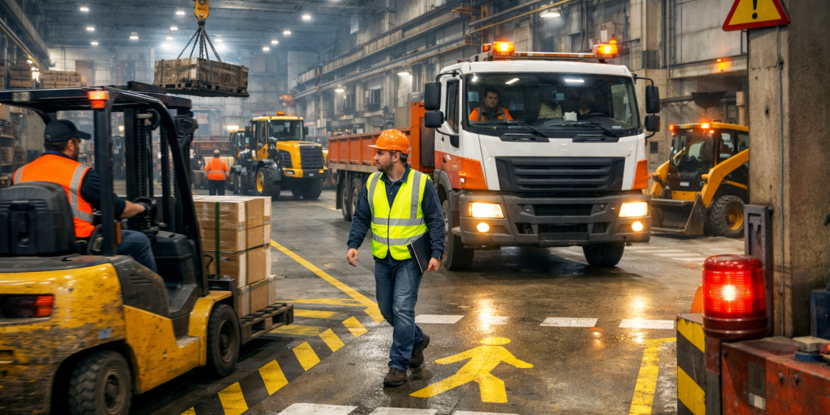 Future of Pedestrian Safety in Plants and Warehouses